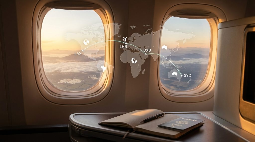 Faire le tour du monde en avion en 2025, ce que ça coûte vraiment et comment l&rsquo;organiser